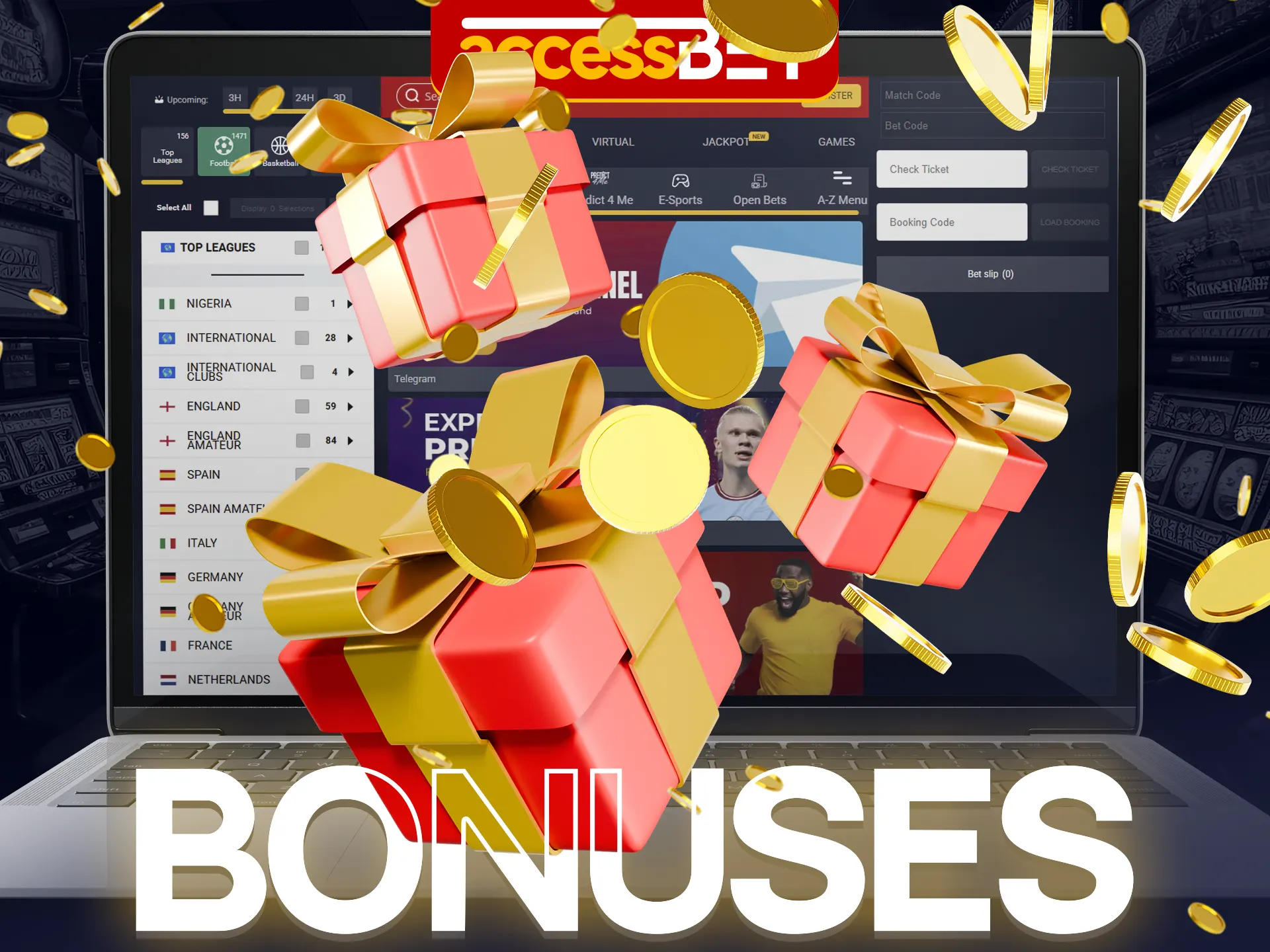Take advantage of Accessbet bonuses to play Aviator profitably.