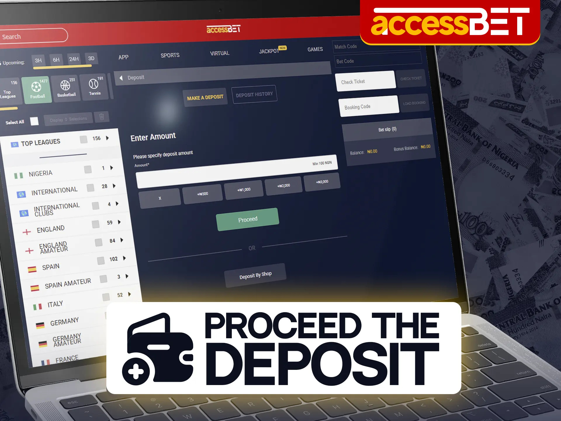 Real money Ganesha Fortune requires an Accessbet deposit.