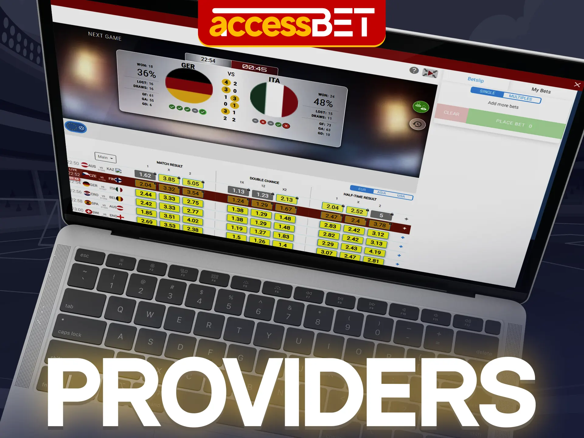 Find out about the Goal Football League provider at Accessbet.